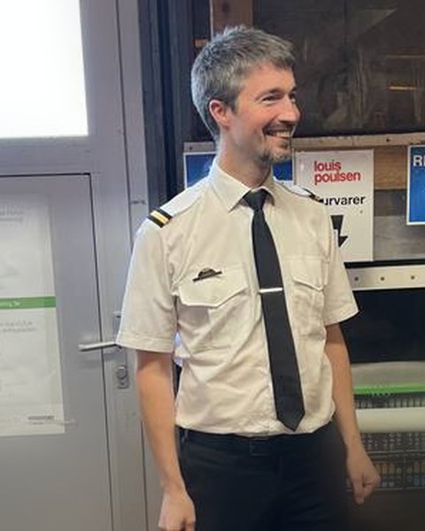 Carsten som pilot