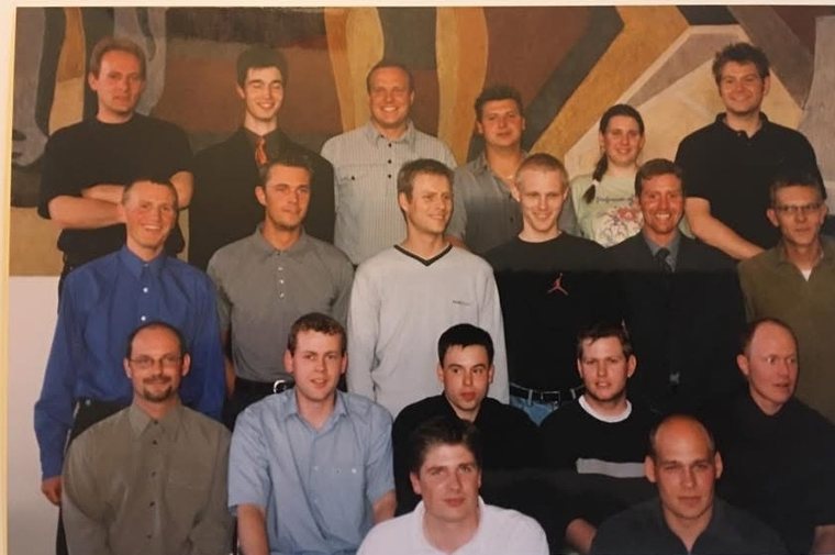 Maskinmesterskolen 2001 – afgangsklassen